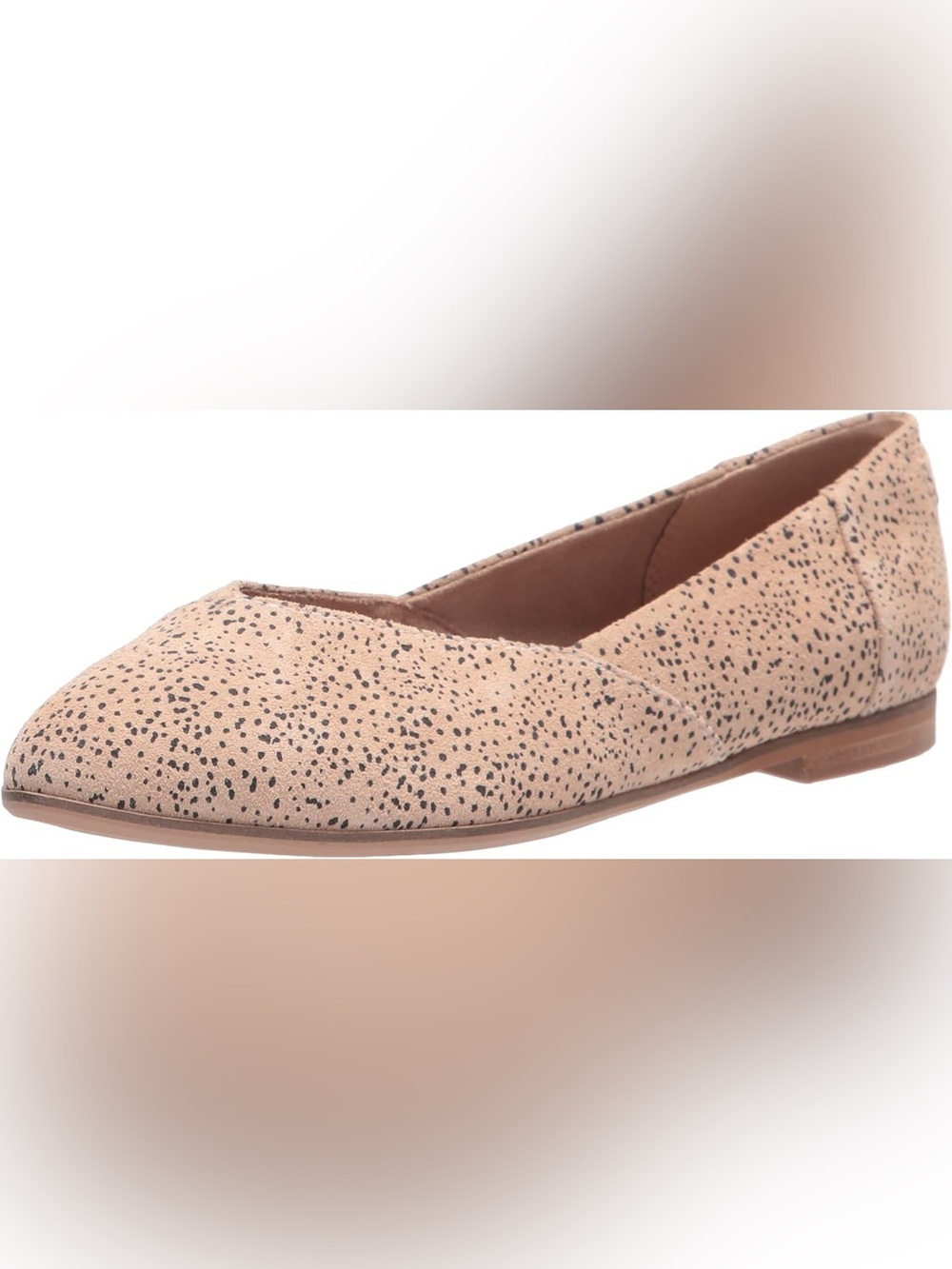TOMS Jutti Animal Print Suede Leopard Ballet Flat Shoes Size 6!New No Box - Picture 5 of 8